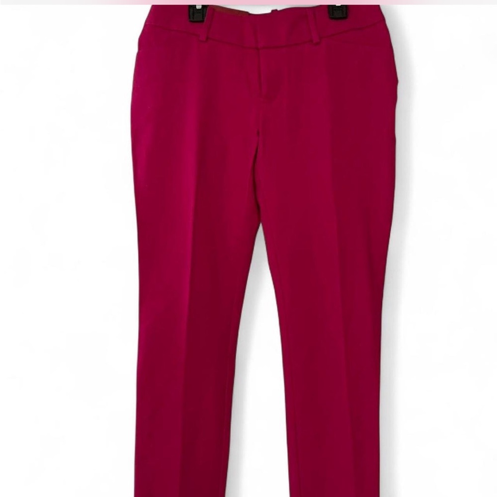 New Barbiecore Merona Fuchsia Stretch ankle pants with slim fit size 2